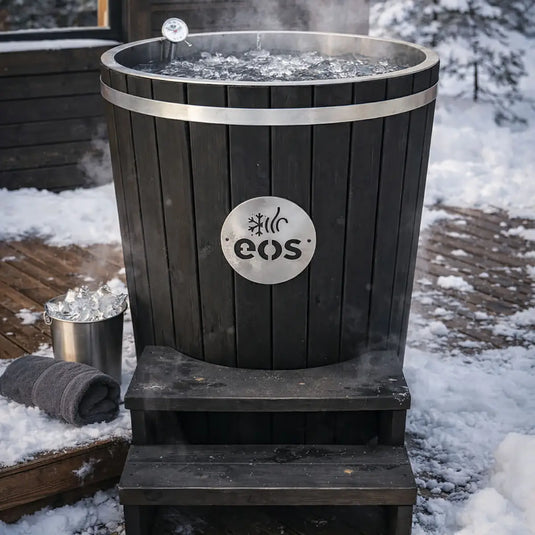 EOS Kryos - bain de glace baril en cèdre